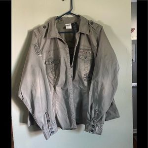 Women’s Harley Davidson snap button down top